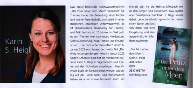 Short article in the magazine &quot;schöne zeiten&quot; (#52, November 2021) - fresh from the press!